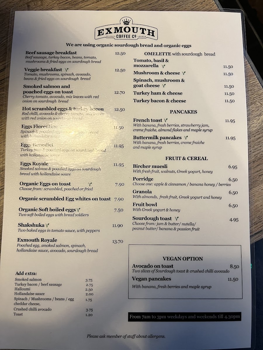 Menu Exmouth Coffee Company-10