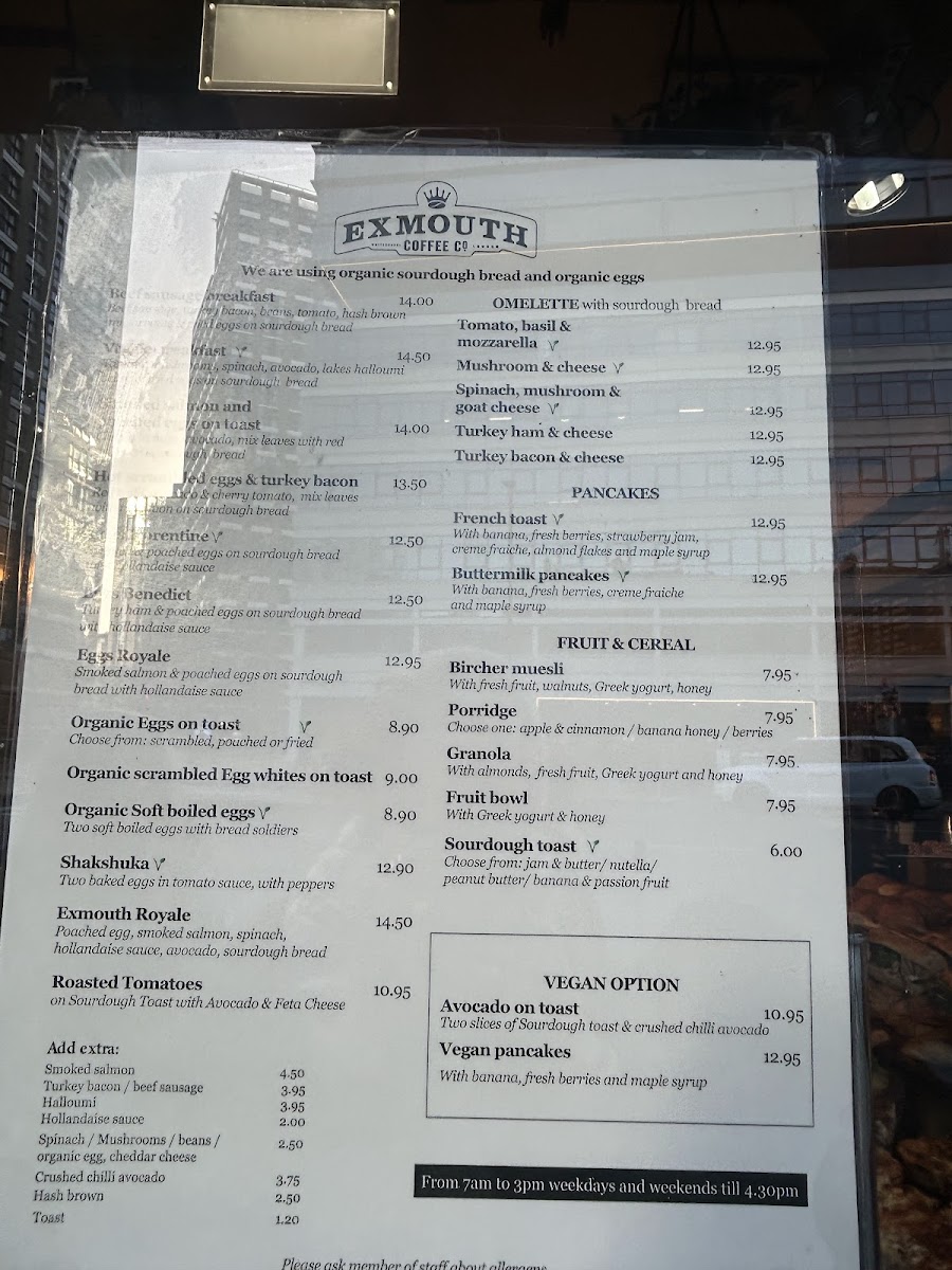Menu Exmouth Coffee Company-2
