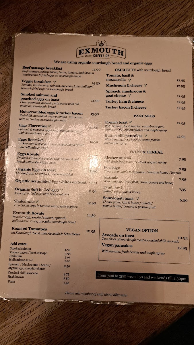 Menu Exmouth Coffee Company-9